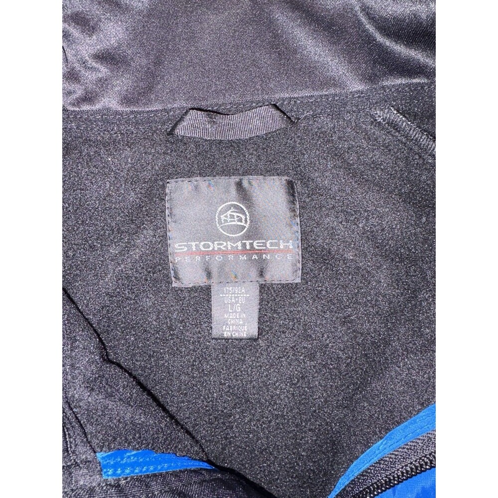Stormtech Men’s L Quilted Thermal Hybrid Full-Zip Performance Jacket Blue NWT - Picture 3 of 9